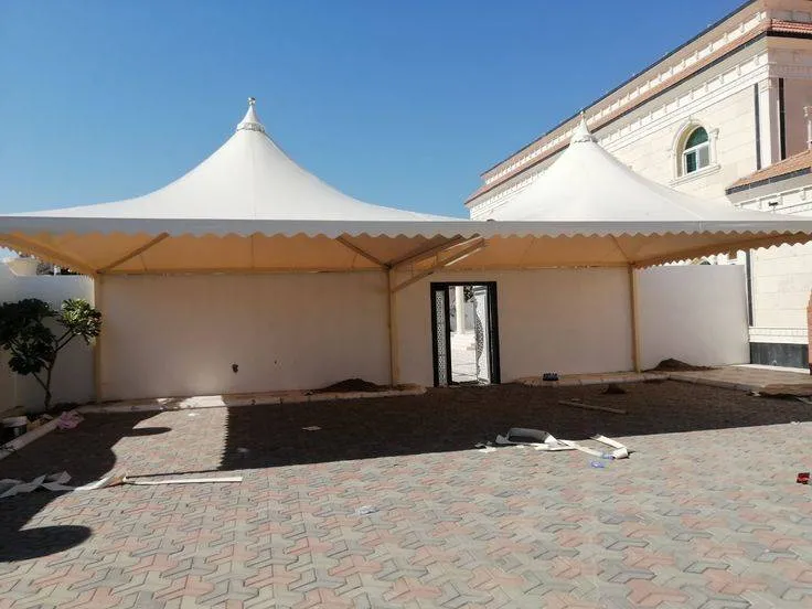 تركيب مظلات حي مرجان والمحمديه | تصاميم حديثة بضمان 15 سنه 