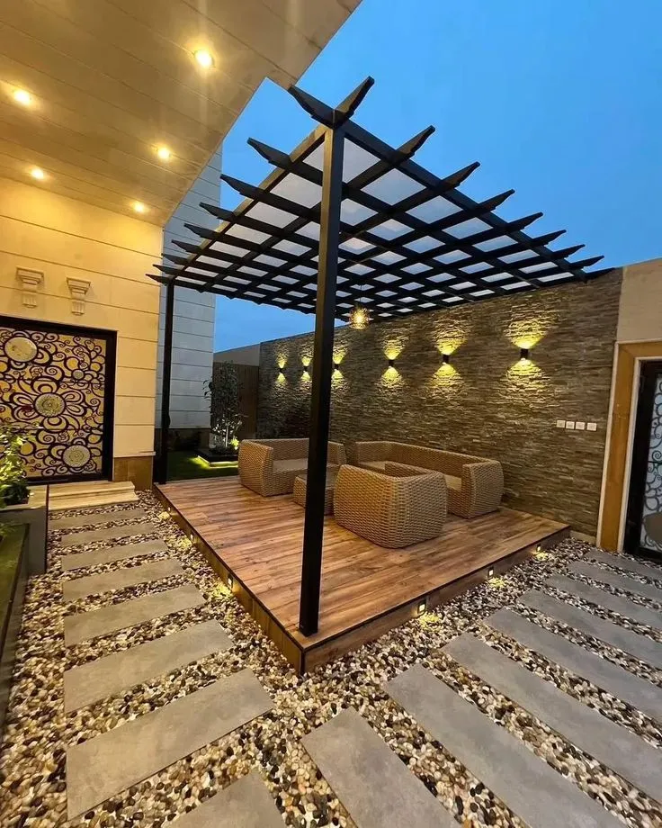 تركيب مظلات حي مرجان والمحمديه | تصاميم حديثة بضمان 15 سنه 