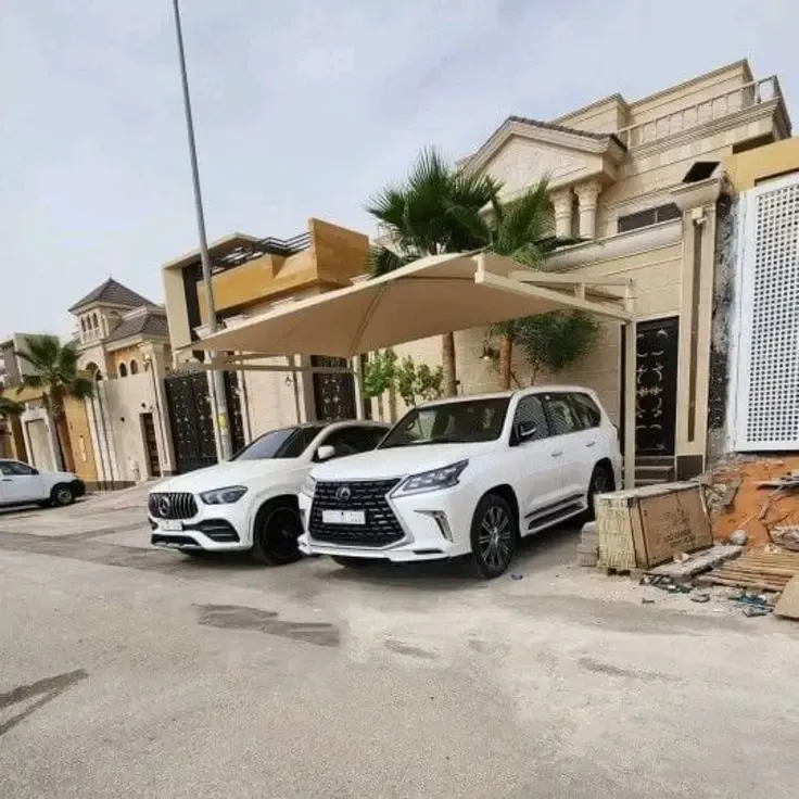 تركيب مظلات حي مرجان والمحمديه | تصاميم حديثة بضمان 15 سنه 