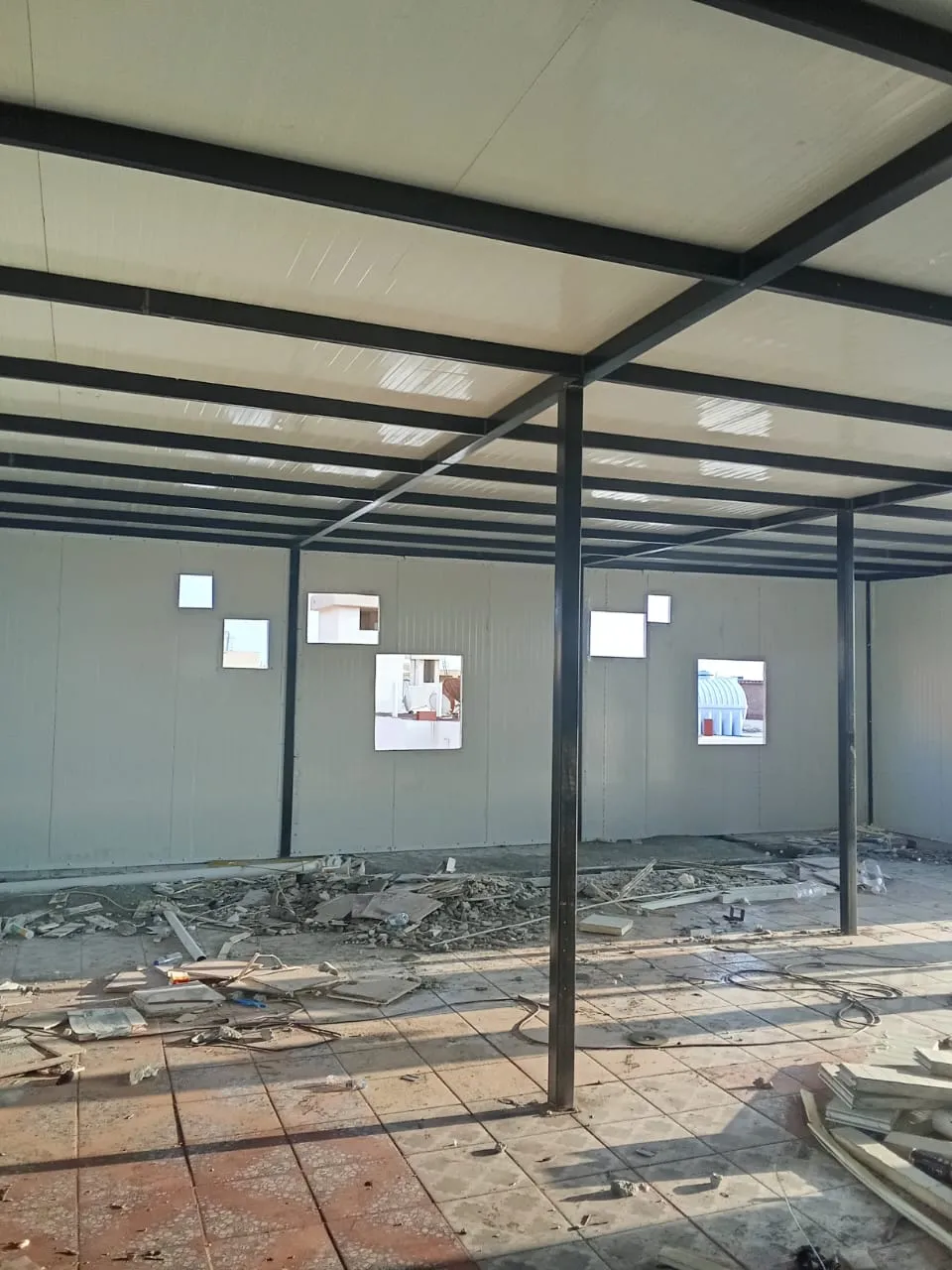 تركيب ساندوتش بنل للملاحق حي الشاطي والمنار:التكلفة، الخطوات