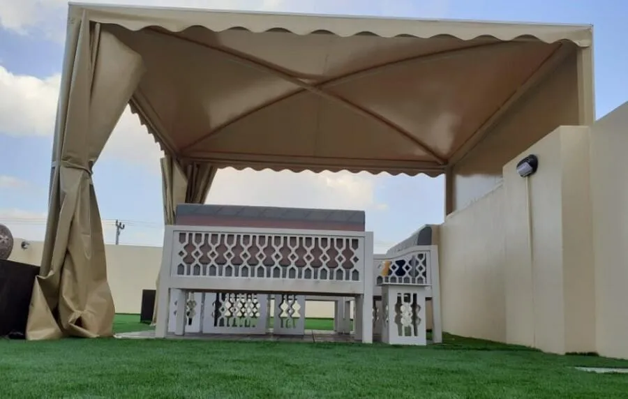 مظلات وسواتر جدة:دليل الاختيار الأمثل لعام 2026 أنواع، أسعار