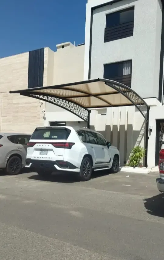 أنواع مظلات سيارات خارجية بحي السامر:لتركيب مظلات البوثلين