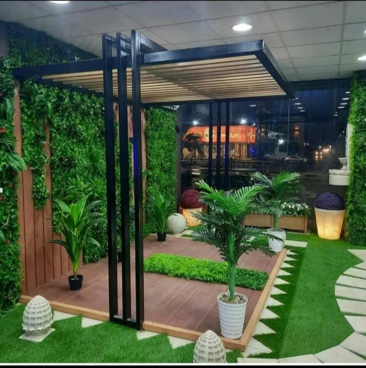 مظلات أحواش وجلسات خارجية في الواحه:بأفضل الأنواع والأسعار