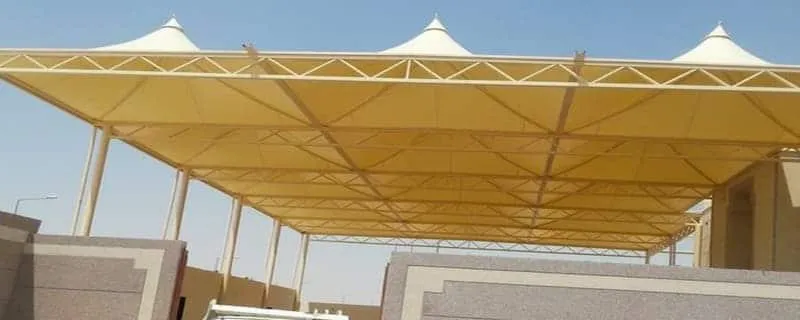 مظلات أحواش وجلسات خارجية في الواحه:بأفضل الأنواع والأسعار