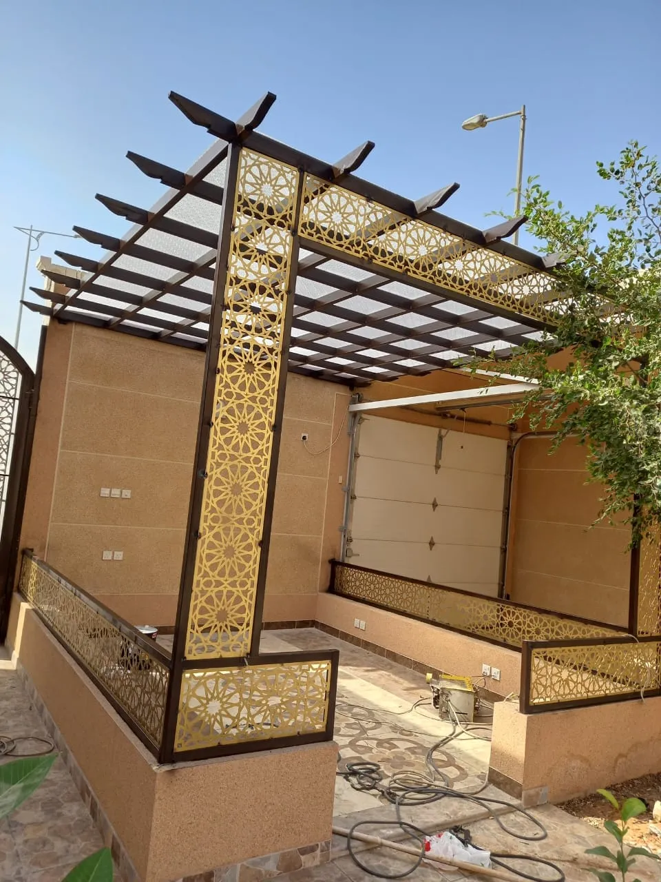 مظلات أحواش وجلسات خارجية في الواحه:بأفضل الأنواع والأسعار