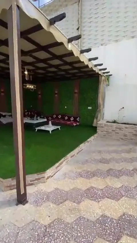 مظلات أحواش وجلسات خارجية في الواحه:بأفضل الأنواع والأسعار