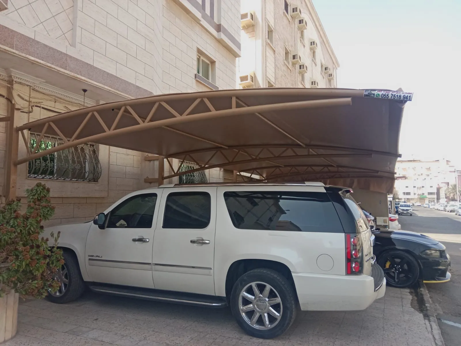 مظلات مواقف سيارات بحي الزهور:شامل لأفضل الأنواع والأسعار