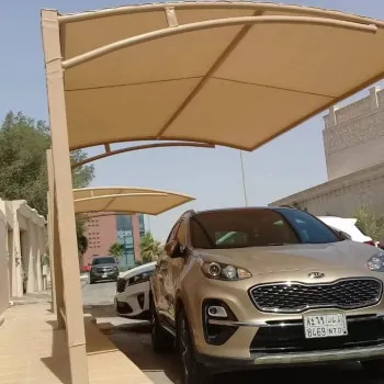 مظلات مواقف سيارات بحي الزهور:شامل لأفضل الأنواع والأسعار