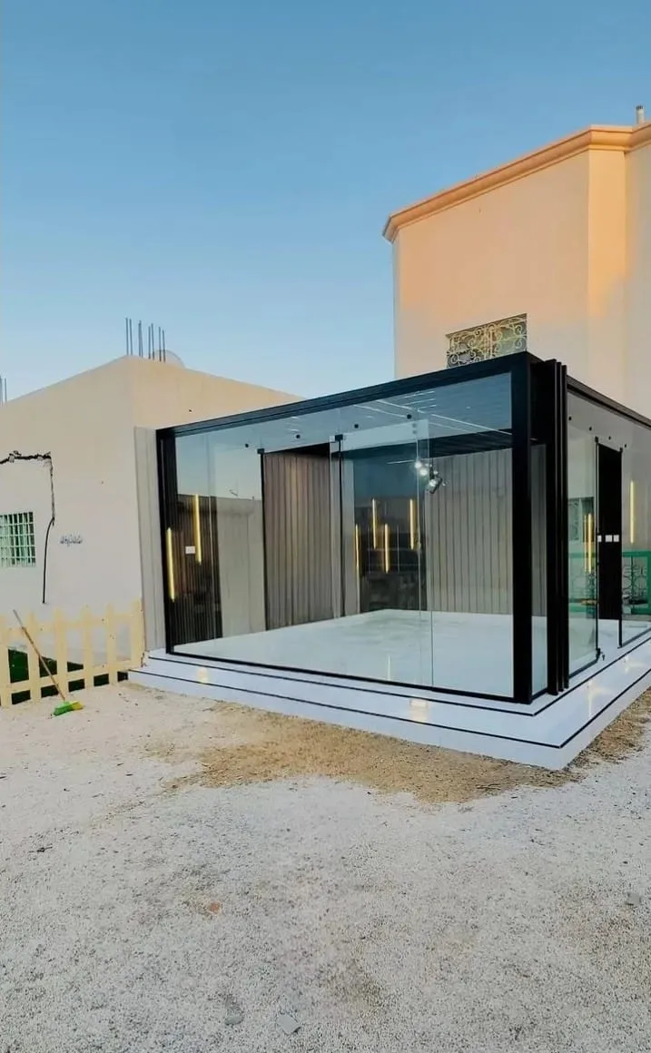 مجالس زجاجية وملاحق خارجيه فخمة بجدة:تصاميم عصرية
