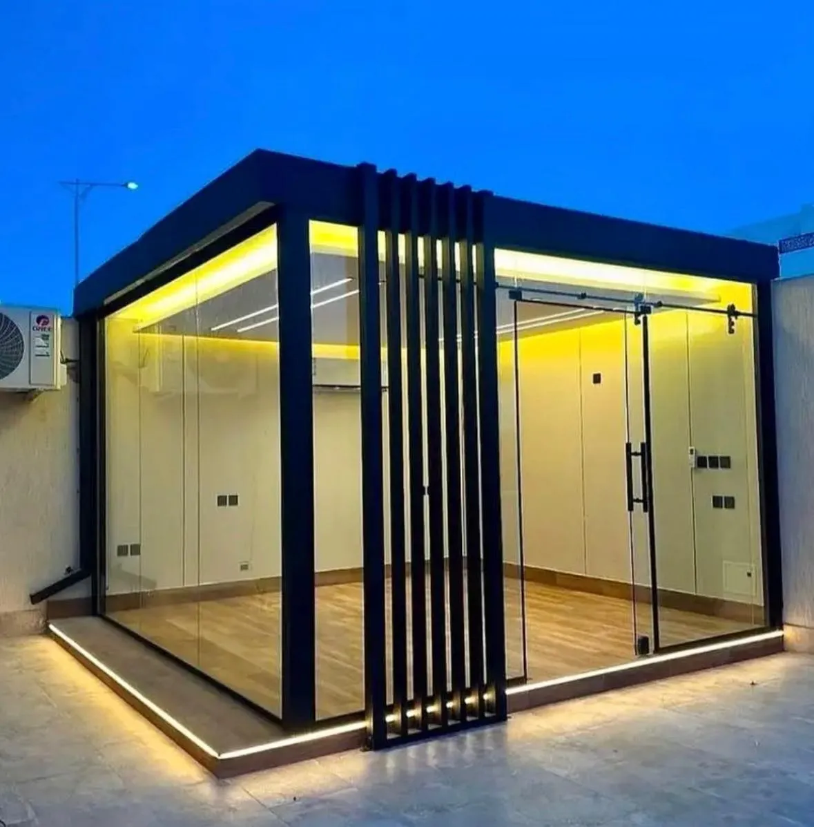 مجالس زجاجية وملاحق خارجيه فخمة بجدة:تصاميم عصرية