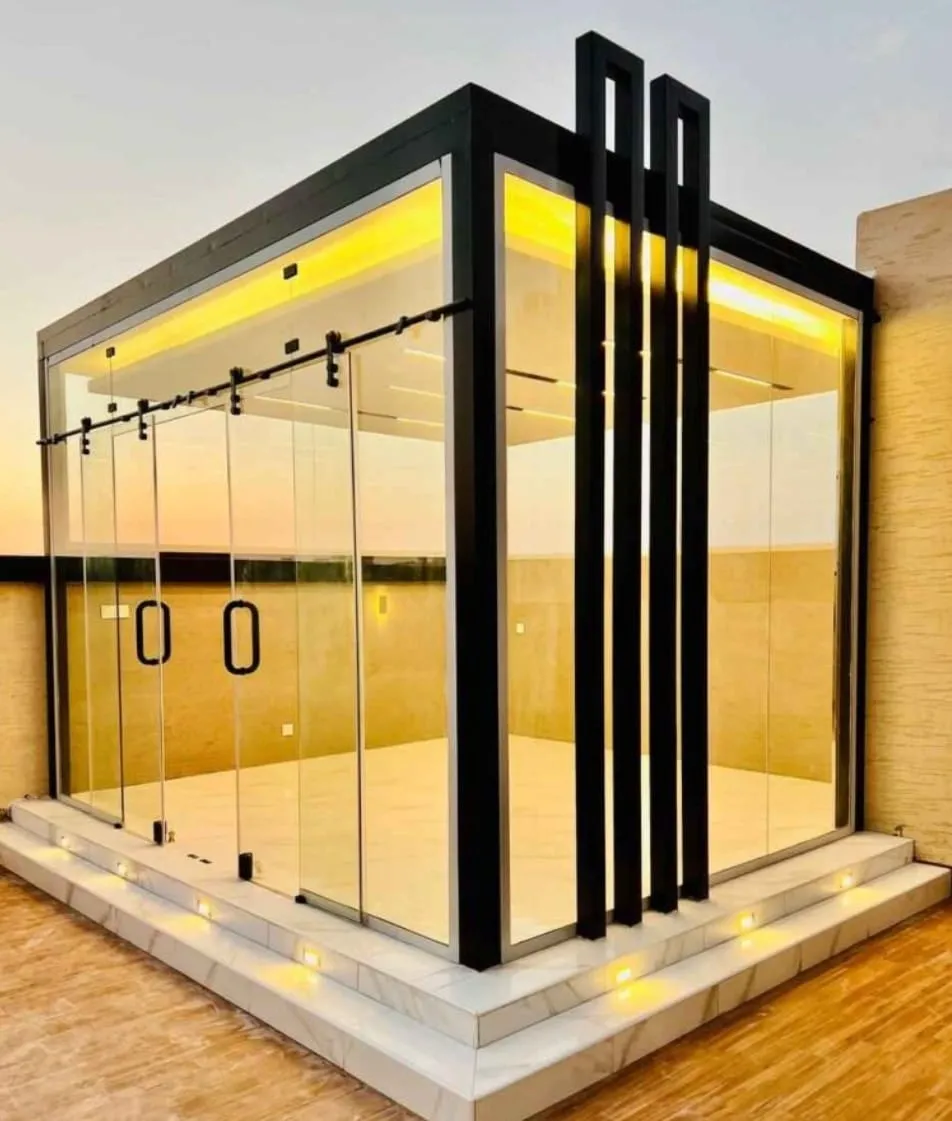 مجالس زجاجية وملاحق خارجيه فخمة بجدة:تصاميم عصرية