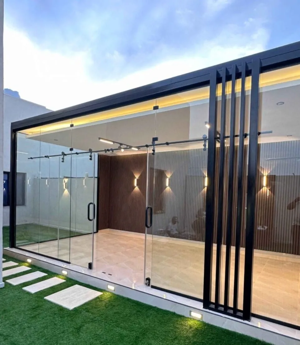 مجالس زجاجية وملاحق خارجيه فخمة بجدة:تصاميم عصرية