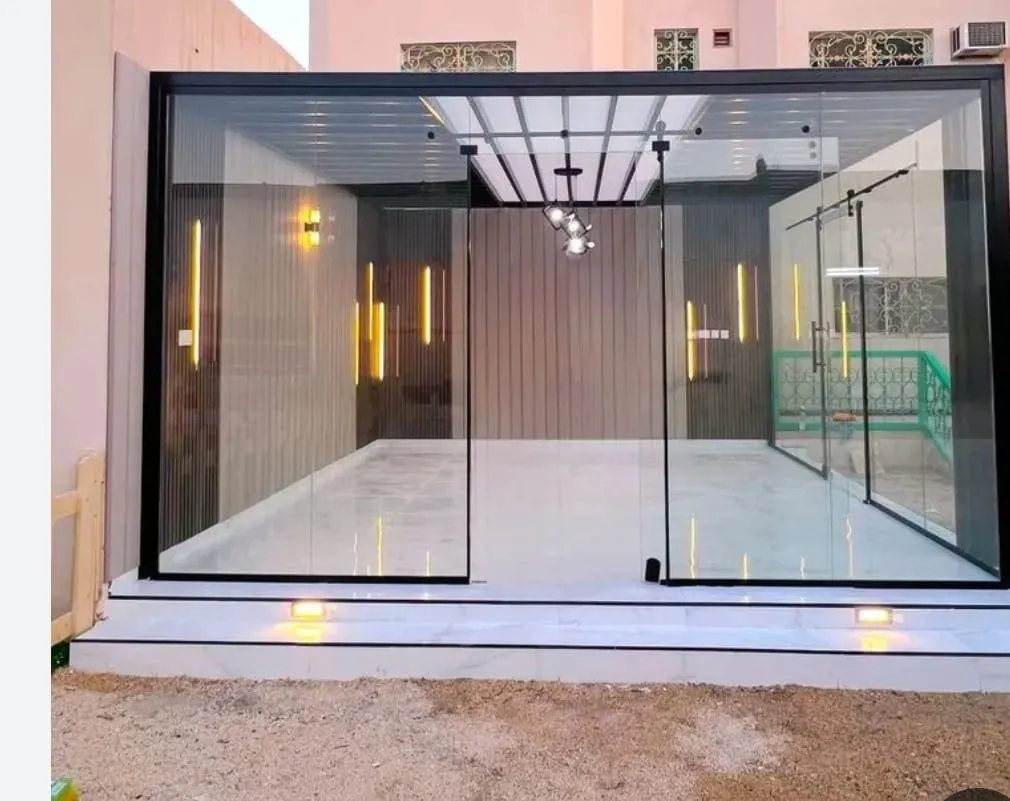 مجالس زجاجية وملاحق خارجيه فخمة بجدة:تصاميم عصرية