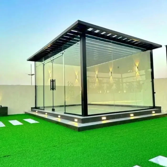 مجالس زجاجية وملاحق خارجيه فخمة بجدة:تصاميم عصرية