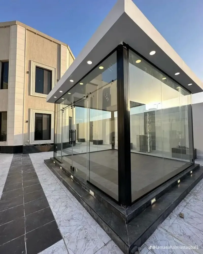 مجالس زجاجية وملاحق خارجيه فخمة بجدة:تصاميم عصرية