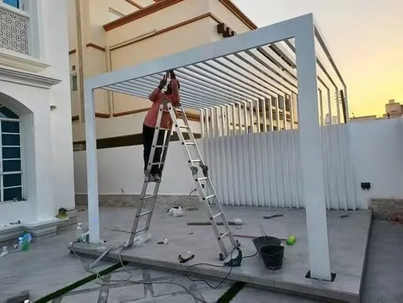 حدادتركيب برجولات حديد للأحواش حي المرجان:أفضل التصاميم