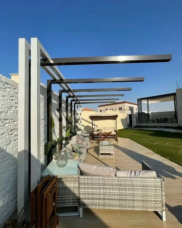 حدادتركيب برجولات حديد للأحواش حي المرجان:أفضل التصاميم