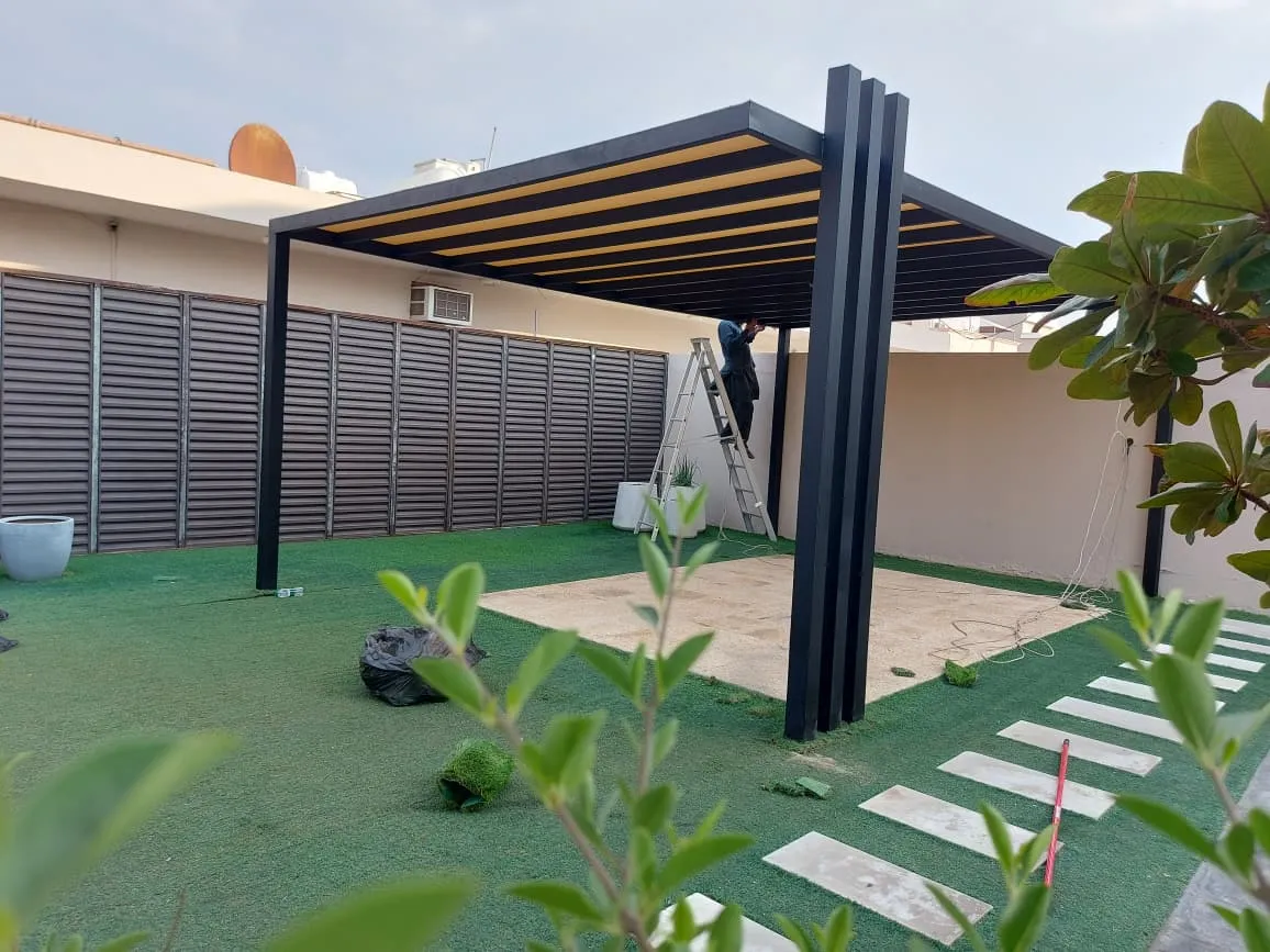 حدادتركيب برجولات حديد للأحواش حي المرجان:أفضل التصاميم