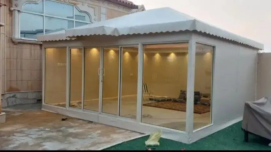 تفصيل خيام ملكية فاخرة في جدة| تصاميم مودرن بضمان 10 سنوات