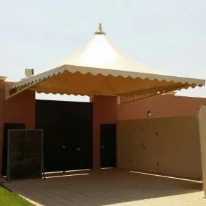 مظلات هرميةفي جدة بأفضل مواصفات المظلات الهرمية جميع انواعها