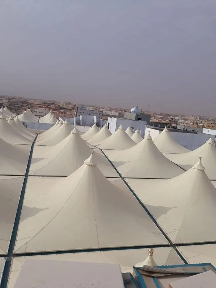 مظلات هرميةفي جدة بأفضل مواصفات المظلات الهرمية جميع انواعها