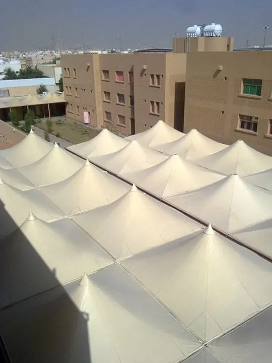 مظلات هرميةفي جدة بأفضل مواصفات المظلات الهرمية جميع انواعها