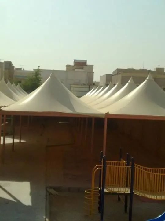 مظلات هرميةفي جدة بأفضل مواصفات المظلات الهرمية جميع انواعها