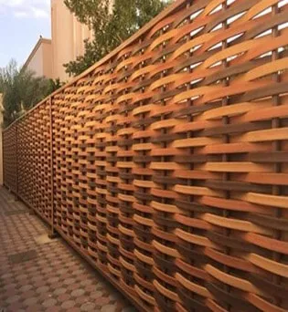 تركيب أفضل سواتر بديل الخشب حي خمرة|بأسعار ومميزات سواتر