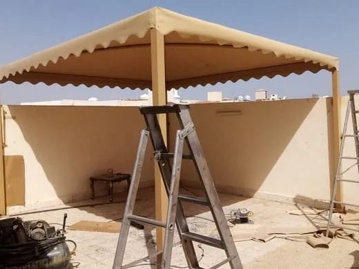 أفضل مظلات حدائق قماش بجدة حي النعيم والمحمديه تصاميم مودرن 