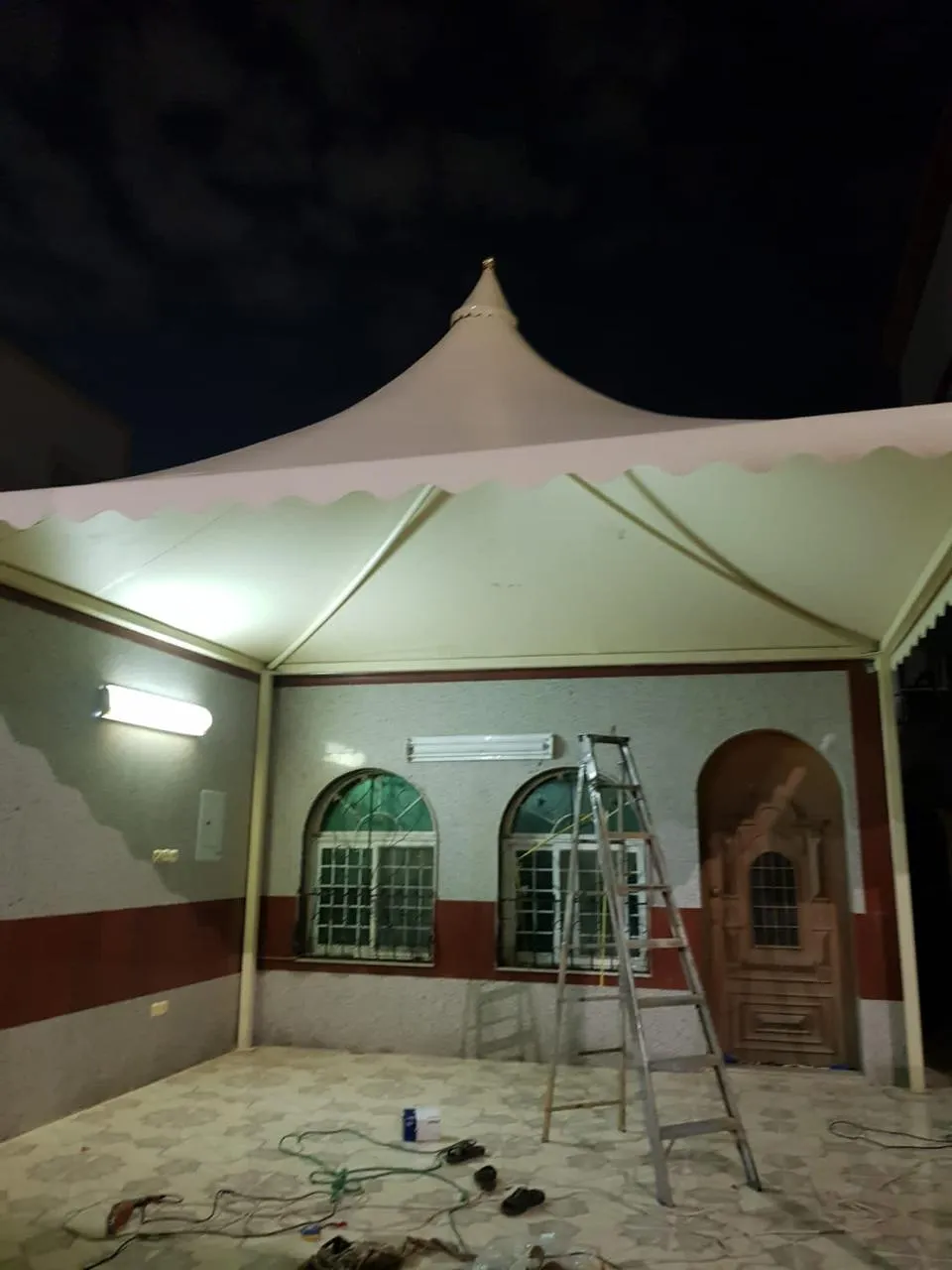 أفضل مظلات حدائق قماش بجدة حي النعيم والمحمديه تصاميم مودرن 