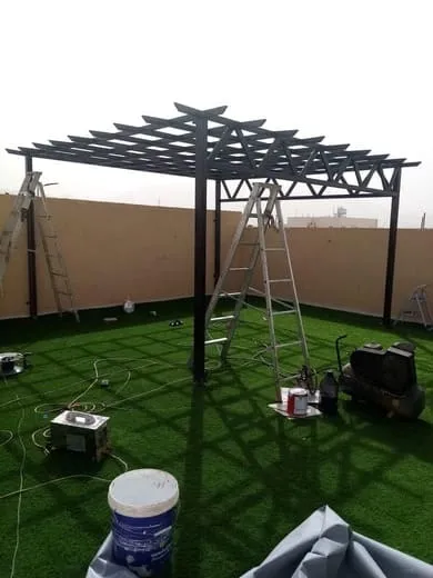 برجولات حدائق في احياء جدة:لأفضل التصاميم والأنواع لعام 2027