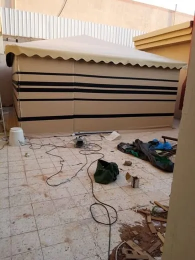 تصميم ملاحق وبيت شعرفي جدة باقل تكلفة وأحدث الديكورات