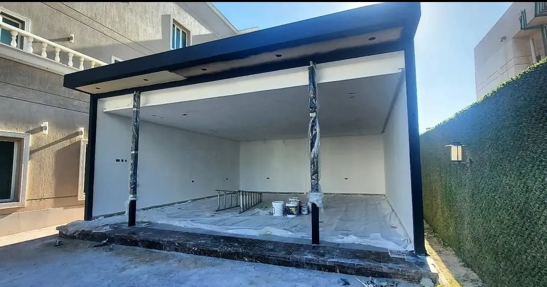 أفضل مقاول ملاحق اسمنت بورد في جدة:تصميم وبناء ملاحق خارجية