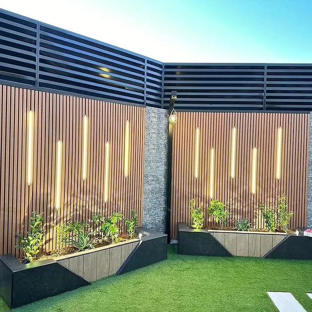 تصميم جلسات خارجية بحي النعيم في جدة|أحدث مظلات وسواتر حدائق