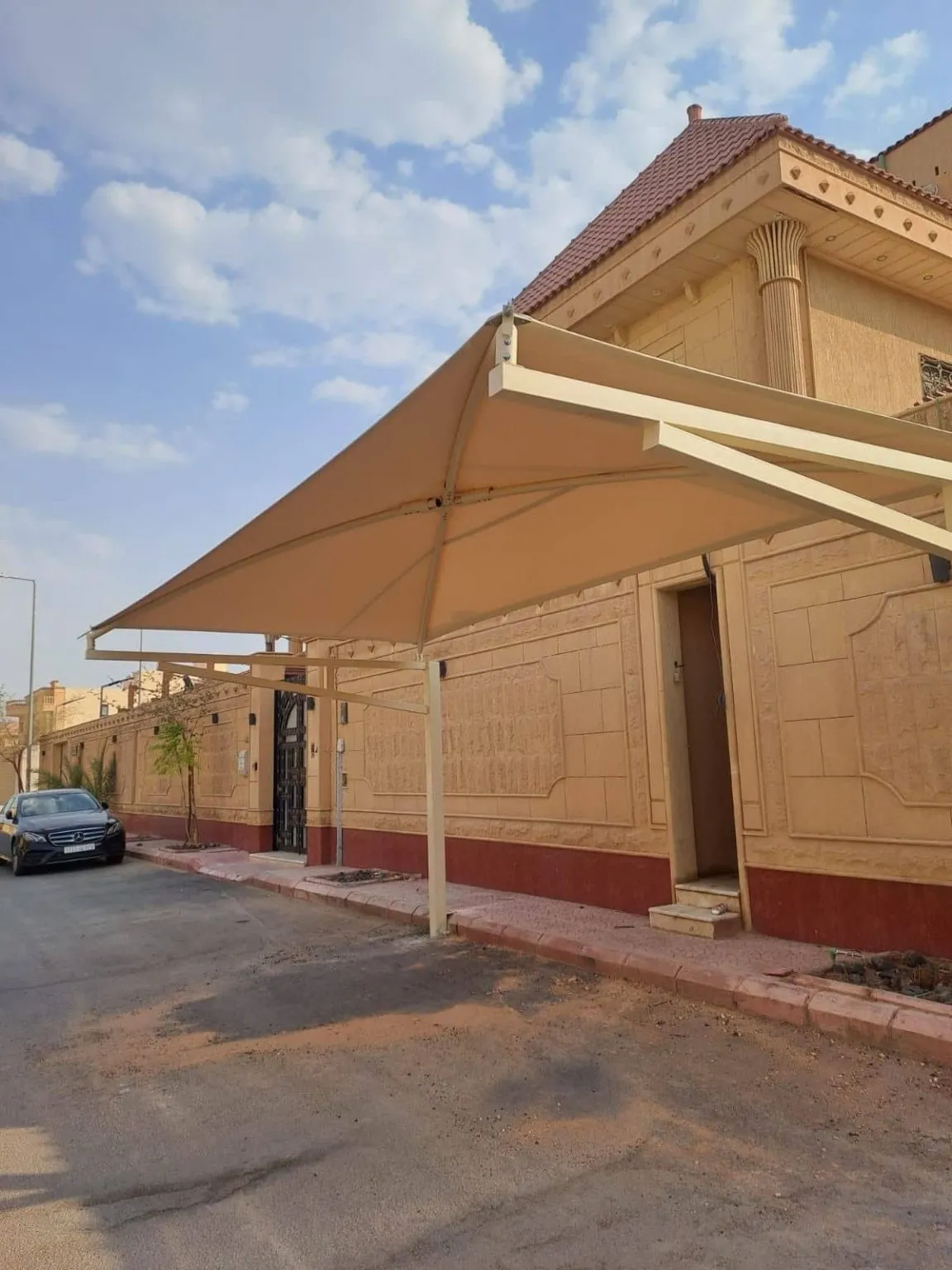 مظلة سيارة رخيصة ومضمونةفي حي الزهور:لتركيب مظلات سيارات