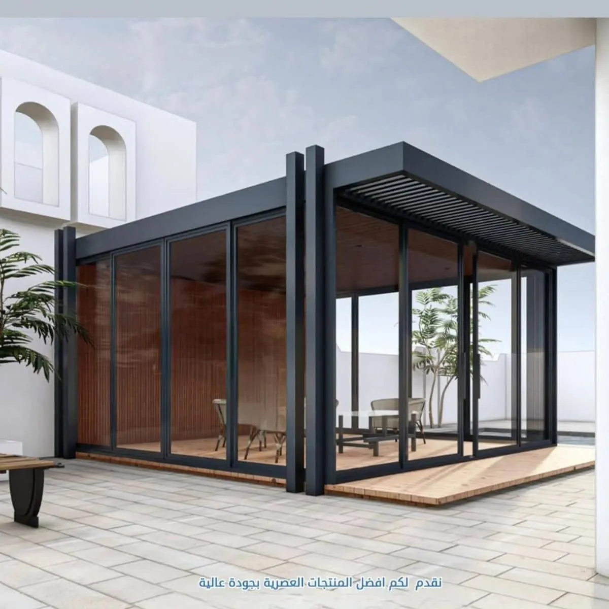 افضل تركيب ساندوتش بانل لبناء الملاحق والغرف في شمال جدة: