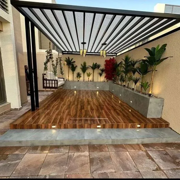 أفكار تصميم مجالس وجلسات خارجية للمنازل والأسطح في أحياء جدة