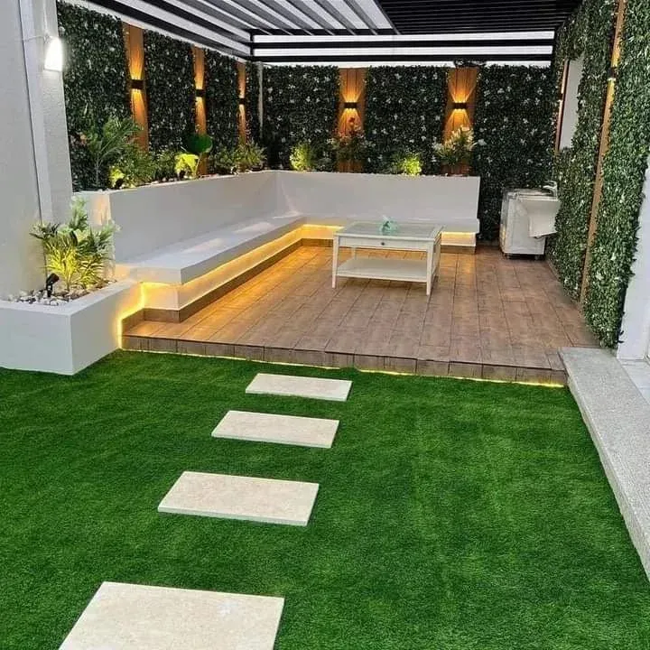 أفكار تصميم مجالس وجلسات خارجية للمنازل والأسطح في أحياء جدة