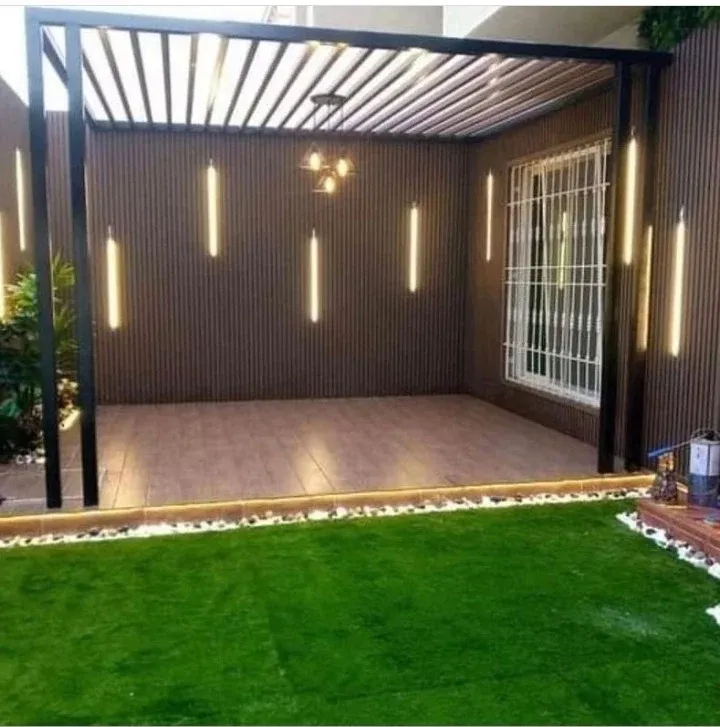 أفكار تصميم مجالس وجلسات خارجية للمنازل والأسطح في أحياء جدة