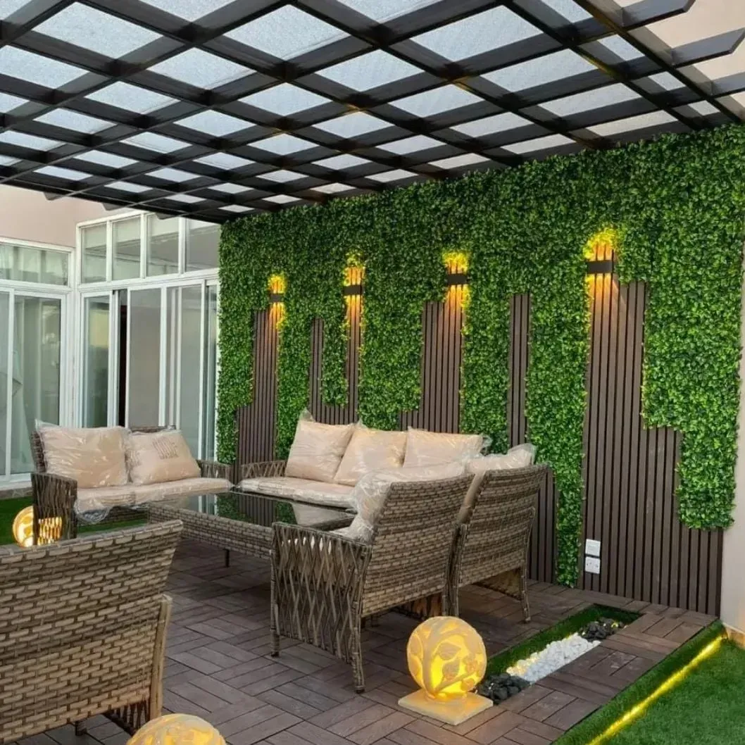 أفكار تصميم مجالس وجلسات خارجية للمنازل والأسطح في أحياء جدة