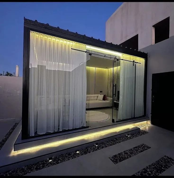 دليل بناء المجالس الخارجية الحديثة بحي ابحرالشمالية: