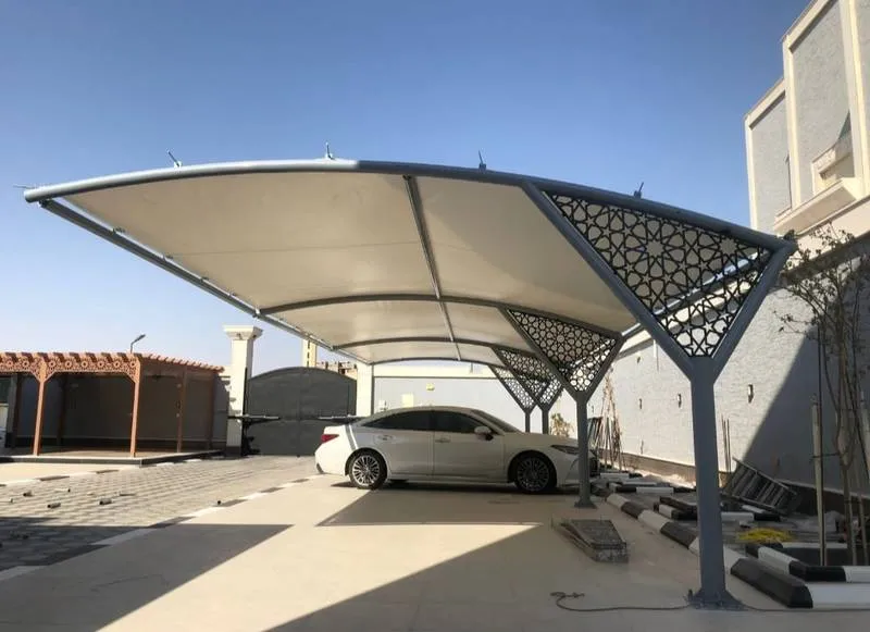 تركيب مظلات سيارات في جدة|أفضل أنواع وتصاميم مظلات السيارات
