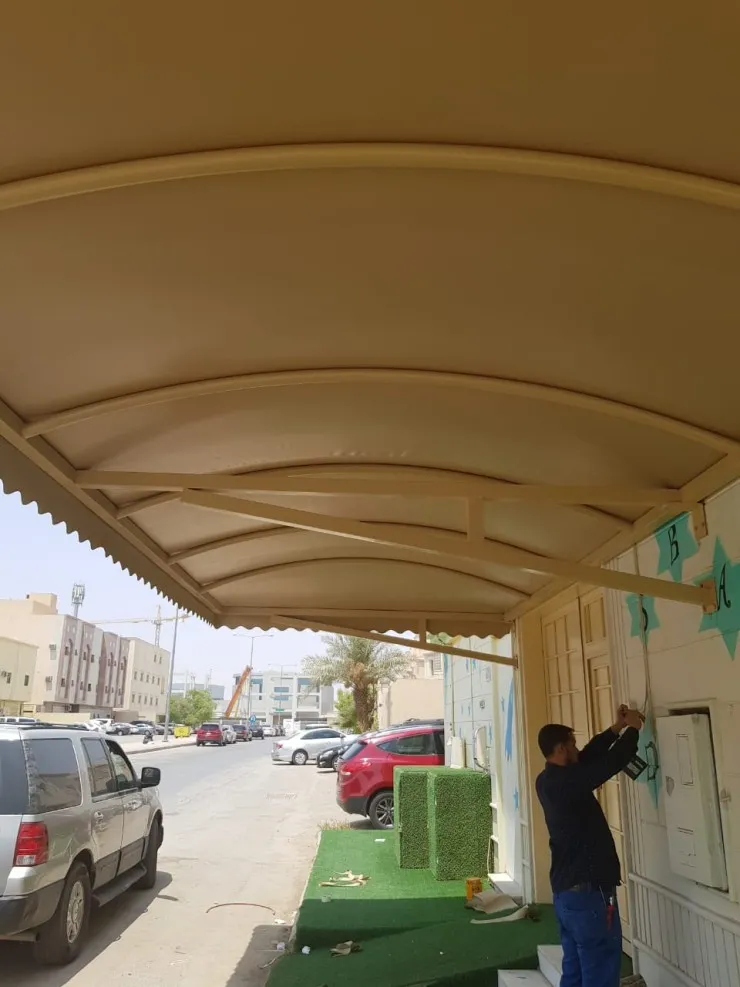 أفضل أنواع مظلات مسابح ومظلات خارجية للمنازل حي النعيم 